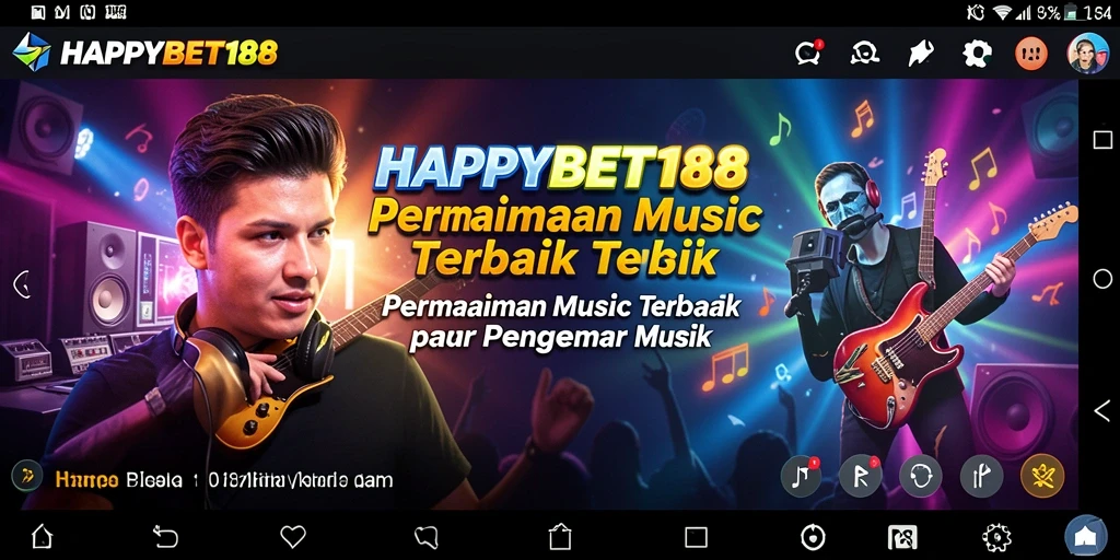 Gameplay menarik dari aplikasi musik HAPPYBET188.