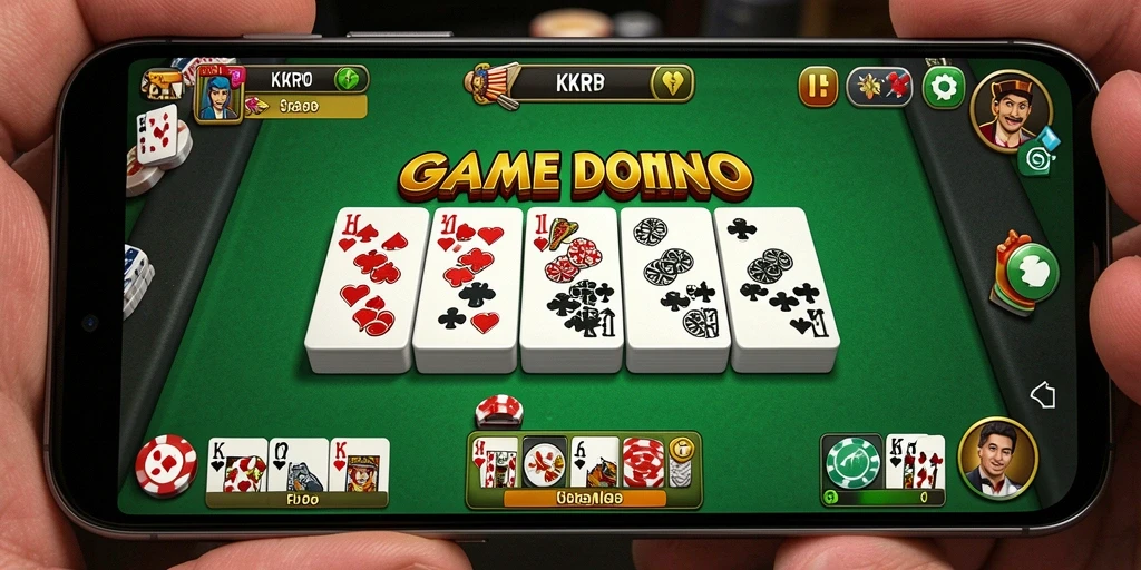 Tampilan gameplay KKRP yang seru dan interaktif, cocok untuk bermain bersama teman.