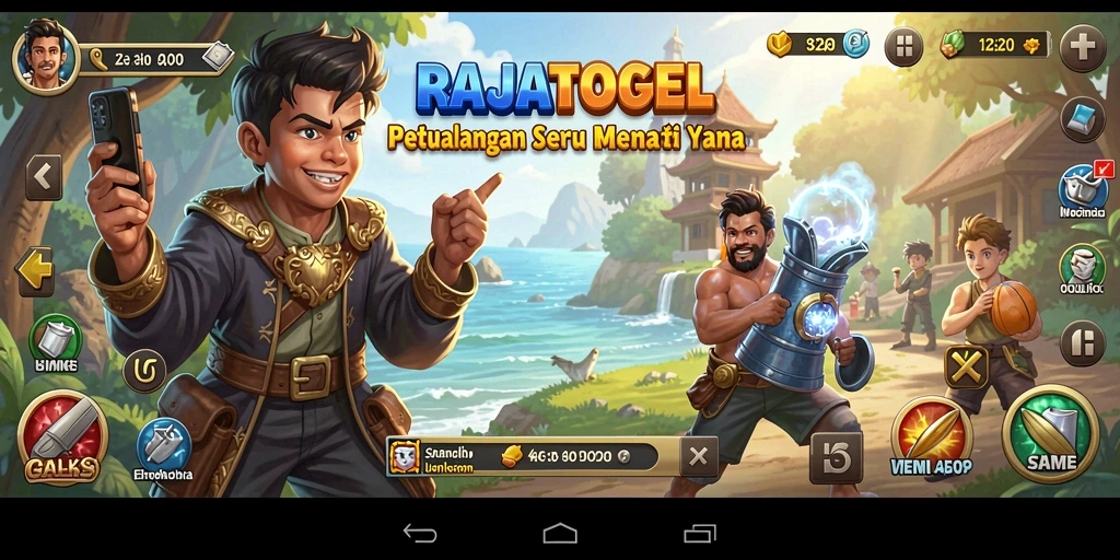 Tampilan gameplay RAJATOGEL yang seru dan penuh petualangan.