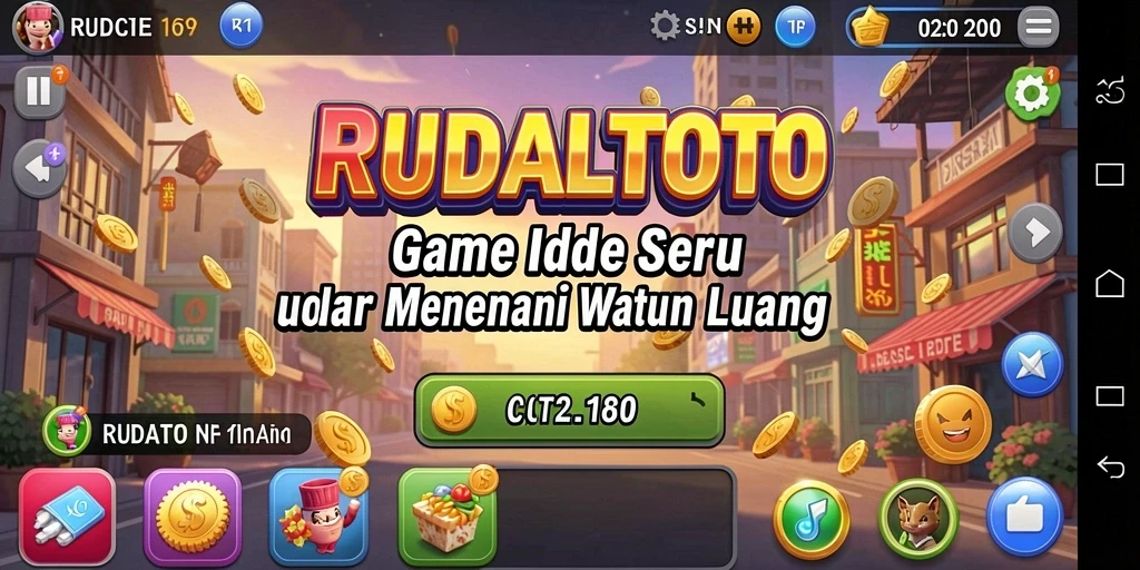 Gameplay menarik dan mudah dipahami dalam RUDALTOTO.